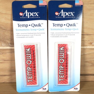 Baby Thermometer Forehead Quick Reusable Children-Apex,15 Second Read- LOT 2