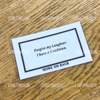 Joker Medical Condition Card Prop Replica Cosplay Joaquin Phoenix Movie