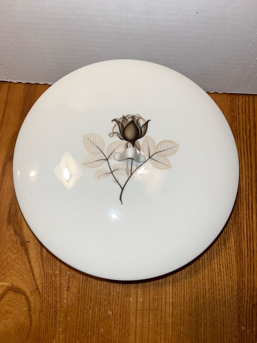 RARE Covered Serving Bowl Lid Set ROSENTHAL CHINA SHADOW