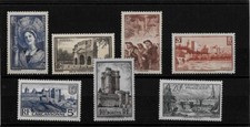 FRANCE ANNEE 1938+++++SERIE N° 388 AU N° 394+++NEUF SANS CHARNIERE++TTB+++