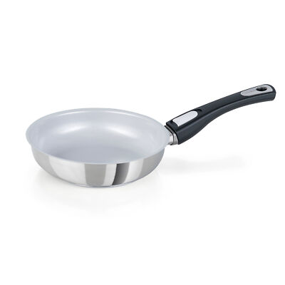 GENIUS Bratpfanne CERAFIT STEEL mit Keramik-Beschichtung 20 cm abnehmbarer Griff