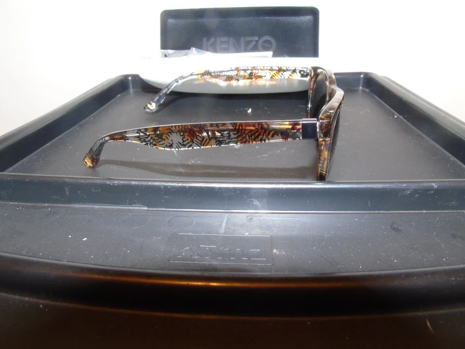 Gafas de sol KENZO para mujer Ecaille redondas patrón animal habanero 50 mm 132138 KZ3173 Foto 4 de 4