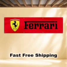 Ferrari 2'X8' BANNER FLAG