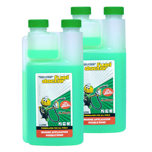 Fuel Doctor 1 Litre (2 Pack) Fuel Conditioner **BIG SAVINGS + FREE SHIPPING** - Picture 1 of 1