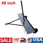 48 inch Lawn Dethatcher Tools Tow Behind Dethatcher 24 Tines for Lawn Tractor