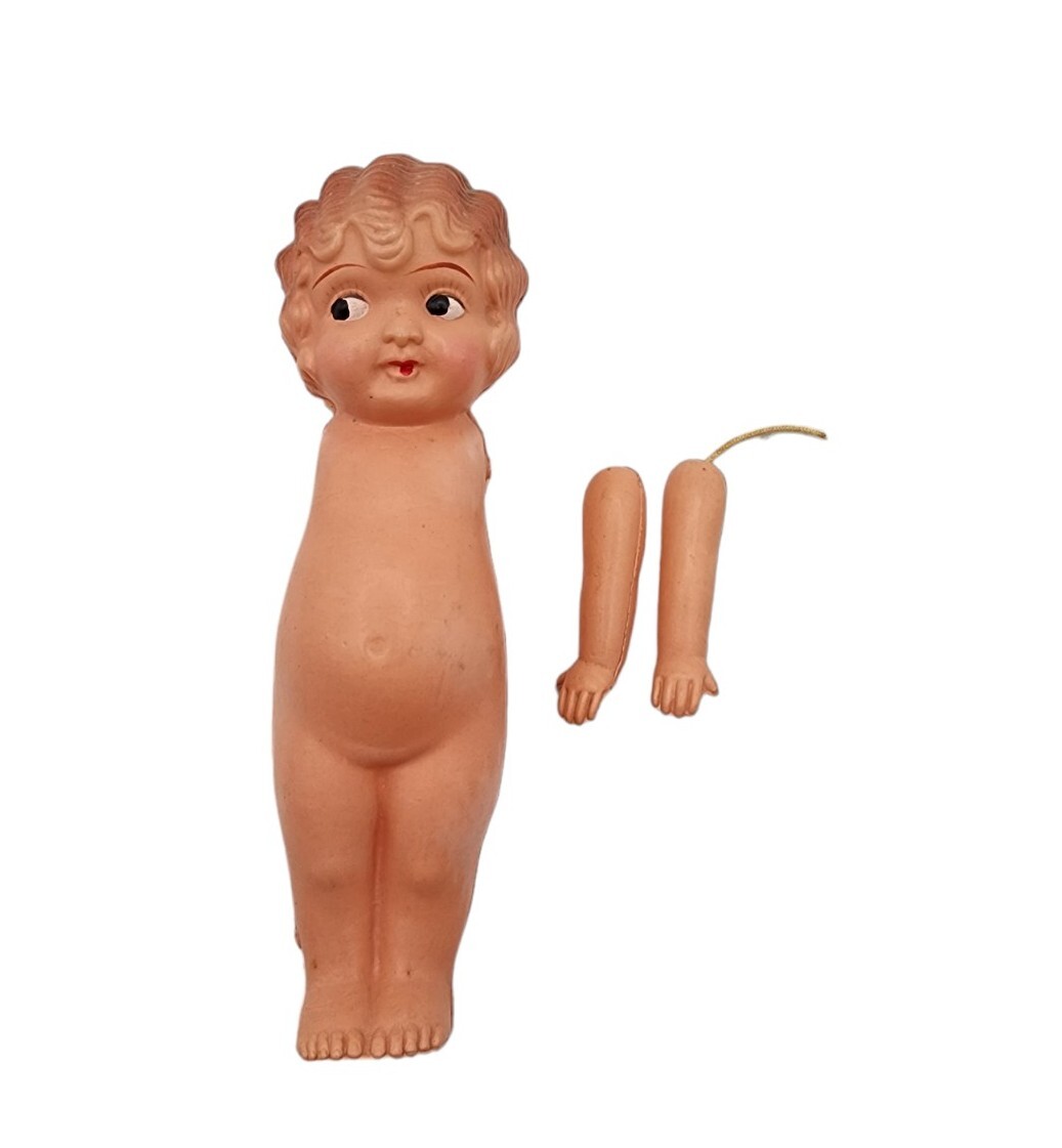 Vintage Japan Celluloid Plastic Kewpie Doll 6