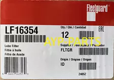 LF16354 (CASE OF 12) FLEETGUARD OIL FILTER B161-S a394
