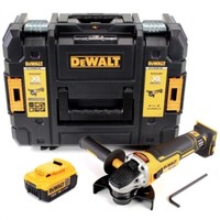 Dewalt Dcg 405 Nt Akku Winkelschleifer 18V 125Mm Brushless + 1X Akku 4Ah + Tstak