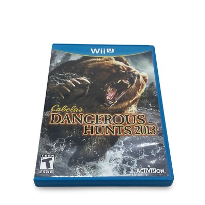 Cabela's Dangerous Hunts 2013 - Complete Nintendo Wii U Game Activision