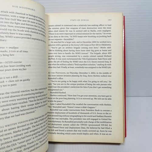 State Of Denial: Bush at War, Part III by Bob Woodward hardcover 3 three - Picture 9 of 9