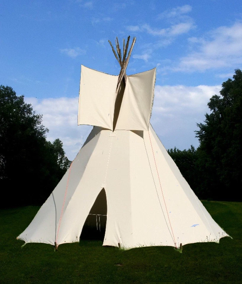 ZELTE - MAX outdoor KINDER TIPI Wigwam Kinderzelt INDIANER Spielzelt ZELT mit/ohne Stangen