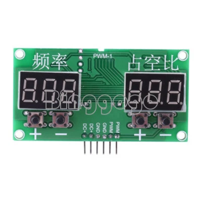 6Hz-100KHz PWM Pulse 0-99% Frequency Square Wave Signal Generator Duty Cycle - Bild 1 von 4