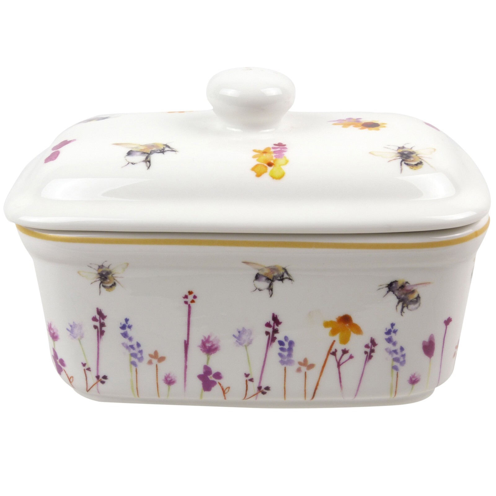 Classic Butter Dish Busy Bees Range by The Leonardo Collection eBay