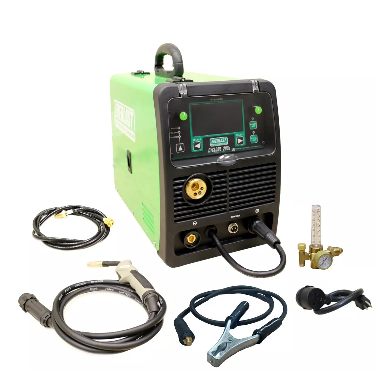 NEW Everlast Cyclone 200ES MIG Welder 110 220v can do Flux Core