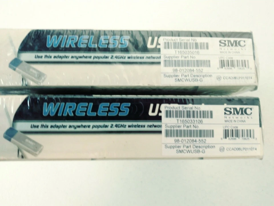 2 SMC smcwusb-g 802.ll b/g EZ Connect 2.4 ghz Wireless Adapter New Sealed - Image 2 of 4