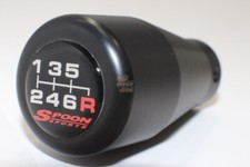 Spoon Sports Duracon Black Shift Knob For Crz S2000 Nsx Accord Civic Fit
