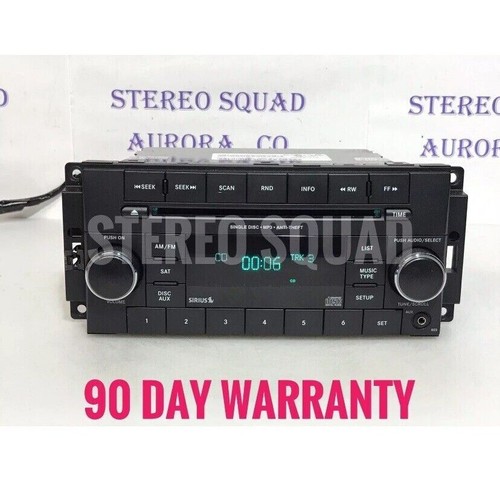 2007-2009 Chrysler Dodge Jeep OEM Factory SAT Radio MP3 CD Player CH813B