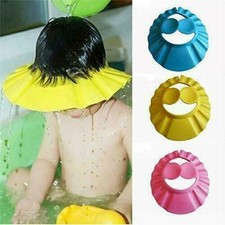 Really Effective Infant Bath Shower Cap Adjustable Baby Hair Wash Hair Cut Hat