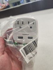 UK Ireland Travel Plug Adapter, TESSAN Type G Power Adaptor with 2 USB...