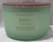 Yankee Chesapeake Bay Candle 13.5 oz 3-wick Aromascape Balance WATERLILY MELON