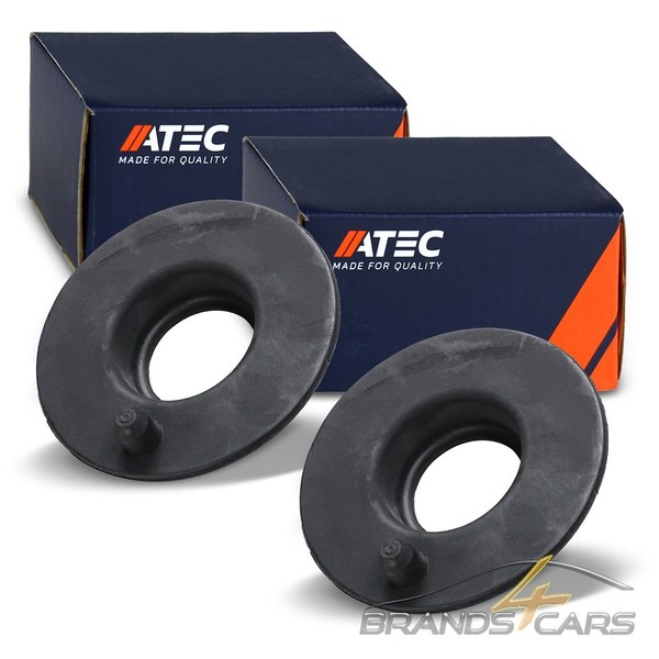 Atec 2X Federteller Anschlagpuffer Hinten Unten FÜR VW Golf 7 8 Passat Touran-image