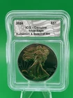 2024 Silver Eagle Ruthenium And Gold 1 Of 500 ICG