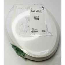 Kohler 35584-0 Cachet ReadyLatch Quiet-Close Elongated Toilet Seat - White
