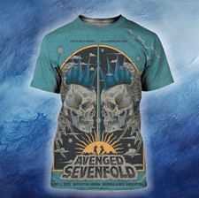 Avenged Sevenfold Event Tee In Buenos Aires Argentina At Movistar Arena Shirt