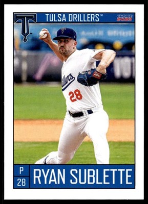 2023 Ryan Sublette Choice Minor League Rookie Dodgers Tulsa Drillers