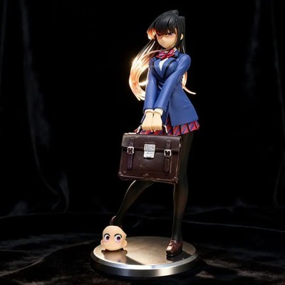 Komi Can'T Communicate Shoko Komi JK Uniform Standing Cute Action Figure Face Sw