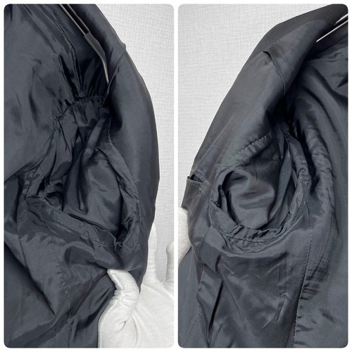 Issey Miyake Hombres 3B Chaqueta a Medida Traje Hombres Prendas Exteriores S Negro - Imagen 9 de 13