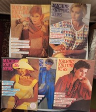 Machine Knitting News Magazines x FIVE