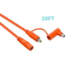 10FT 3M 8mm Extension Cable 14AWG for Goal Zero Yeti 1500X / 3000X Power Station