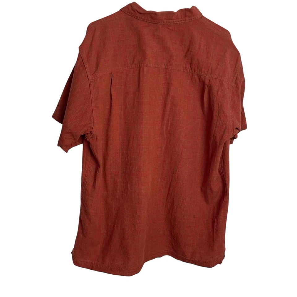 Camisa Patagonia Back Step Para Hombres L Óxido Cáñamo Mezcla de Algodón Orgánico Manga Corta Foto 3 de 4