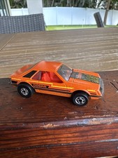 Hot Wheels Turbo Mustang Cobra - Orange - Near Mint - Vintage 1979 Blackwall Hot Wheels Turbo Mustang Cobra - Orange - Near Mint - Vintage 1979 Blackwall