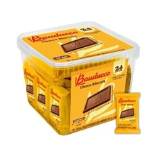 Bauducco Choco Biscuit Cookies,15.2 oz (Pack of 24) -Individually Wrapped Snacks