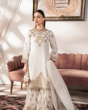 Latest Pakistani Salwar Kameez Ready To Wear Dress Wedding Party 3 Piece Suits