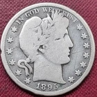 1895 S Barber Half Dollar 50c Better Grade #99631