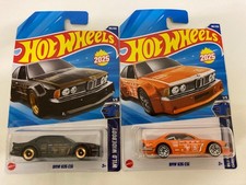 Hot Wheels 2025 mainline - BMW 635 CSi x 2 different colours