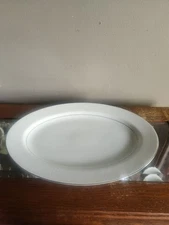 14½" Style House "Shannon" Serving Platter Montgomery Ward Fine China • Floral 