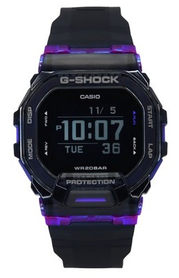 Casio G-Shock Digital Black Dial Quartz Sport 200M GBD-200SM-1A6 Men's Watch