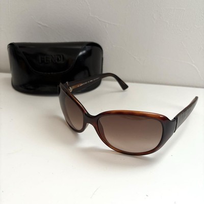 Fendi Zucca Pattern Sunglasses Brown Zucca Pattern Sunglasses In Brown | Purse Maison main image 2