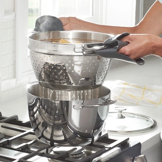 PH Healthy Cook-Solutions 10" 6-Qt. Dutch Oven with Steamer Set (5848) New
