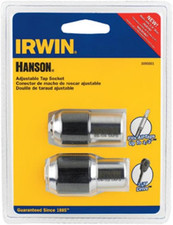 IRWIN Tap Socket Set, Adjustable, 2-Piece (3095001)