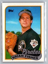1989 Topps #423 Brian Fisher