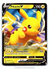 Pikachu V SWSH061 - SWSH Black Star Promo - Pokemon Card - Near Mint