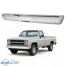 Front Bumper Face Bar Chrome For Chevy/ GMC C/K/R/V C10 K10 Suburban 1983-1991