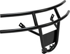Golf Cart Front Bumper Brush Guard Compatible with 2008-2015 EZGO RXV Black Powd