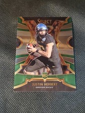 2020 Chronicles Draft • ROOKIE CARD • SELECT DRAFT PICKS #4 • JUSTIN HERBERT . rookie card picture
