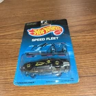Vintage Hot Wheels Black Thunderburner HO Gold Wheels  Speed Fleet Blister